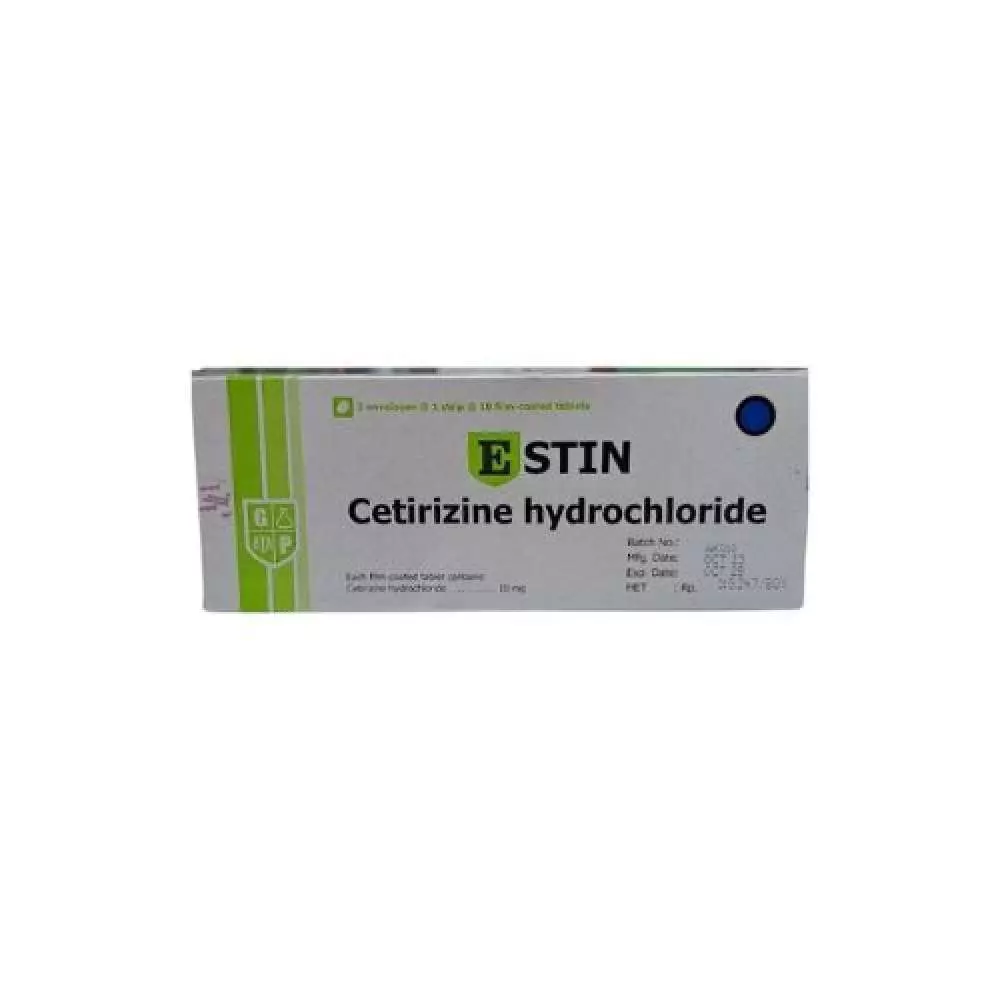Estin 10 mg Tablet Salut Selaput