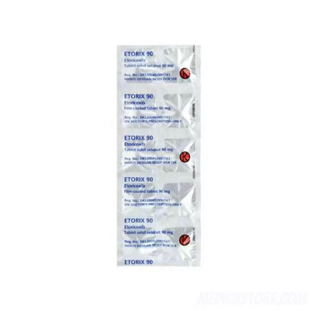 Etorix 90 mg Tablet Salut Selaput