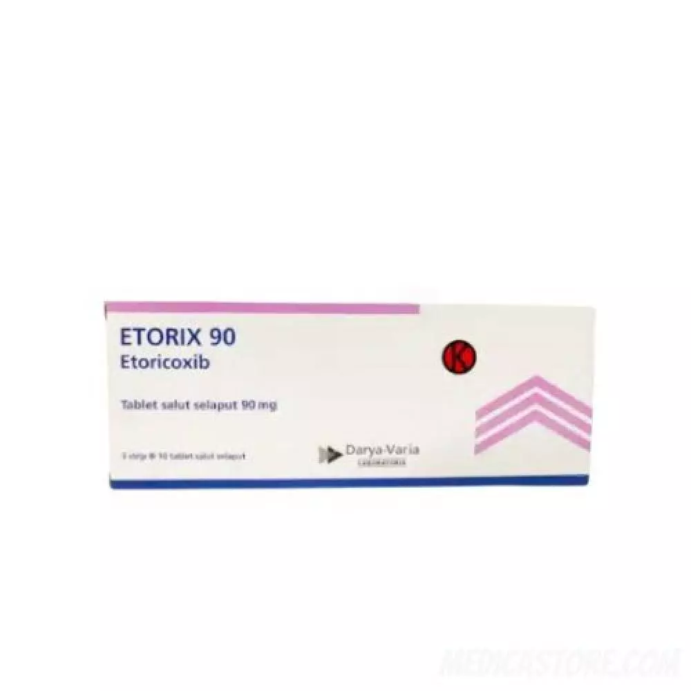 Etorix 90 mg Tablet Salut Selaput