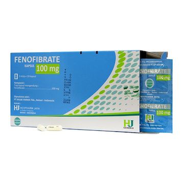 Fenofibrate 100 MG Kapsul