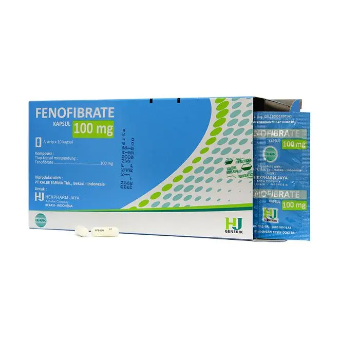 FENOFIBRATE KAPSUL 100MG