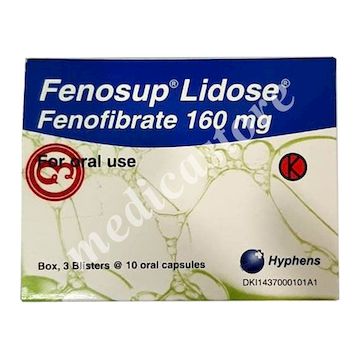Fenosup Lidose Kapsul 160 MG