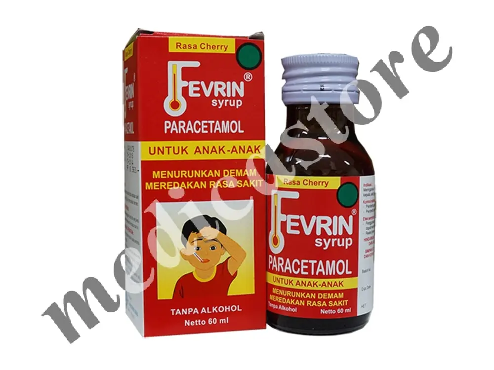 FEVRIN SYRUP 120 MG / 5 ML 60 ML