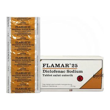 Flamar Tablet 25 MG