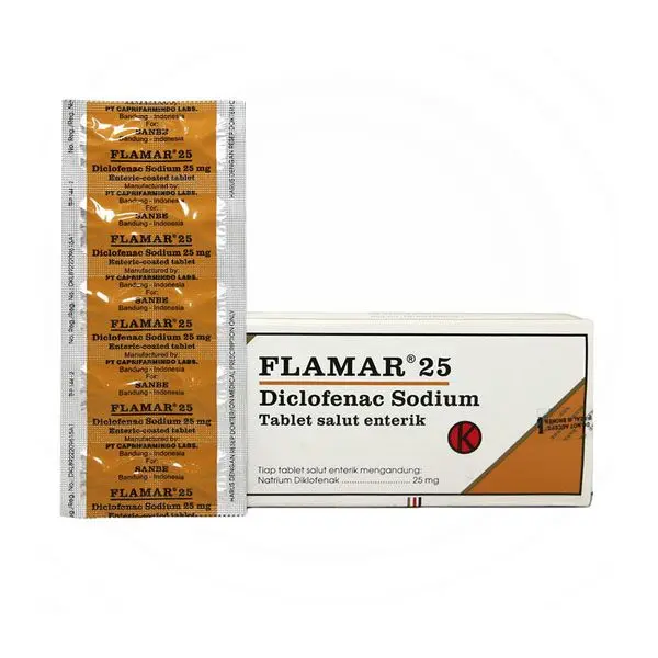 FLAMAR TABLET 25 MG