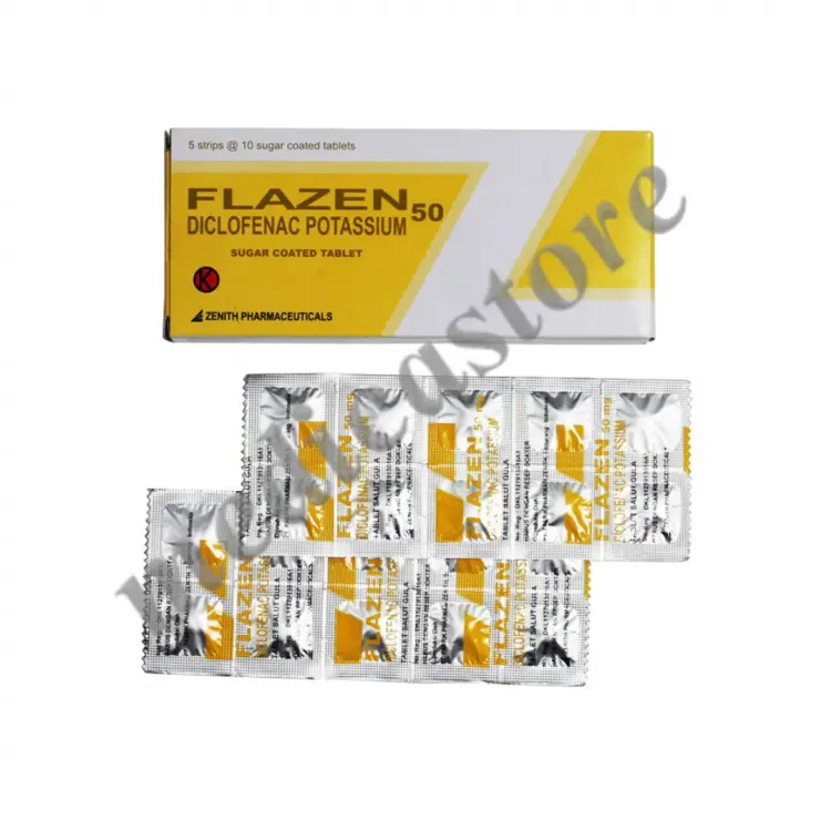 FLAZEN TABLET SALUT ENTERIK 50 MG