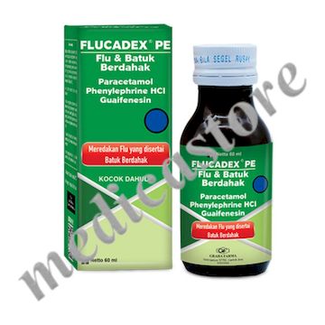 Flucadex PE Flu & Batuk Berdahak Sirup 60ml