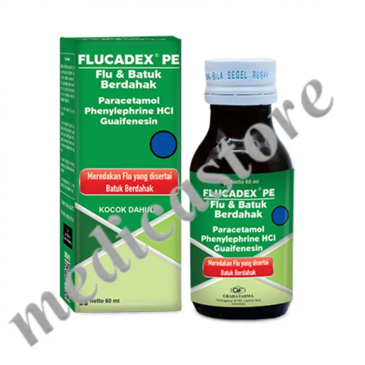 FLUCADEX PE FLU & BATUK BERDAHAK SIRUP 60ML