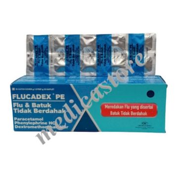 Flucadex PE Flu & Batuk Tidak Berdahak Kaplet