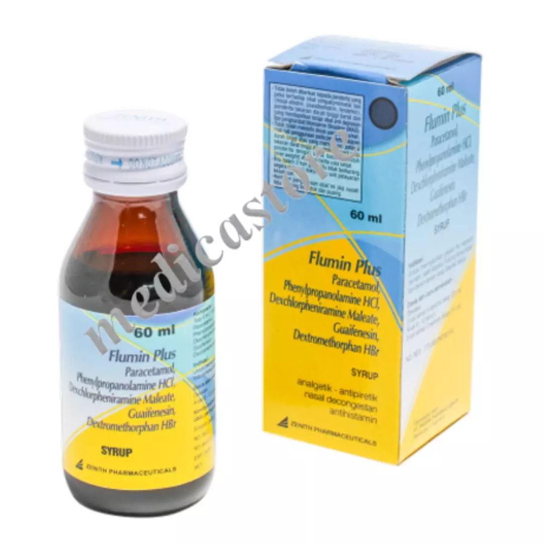 FLUMIN PLUS SIRUP 60 ML