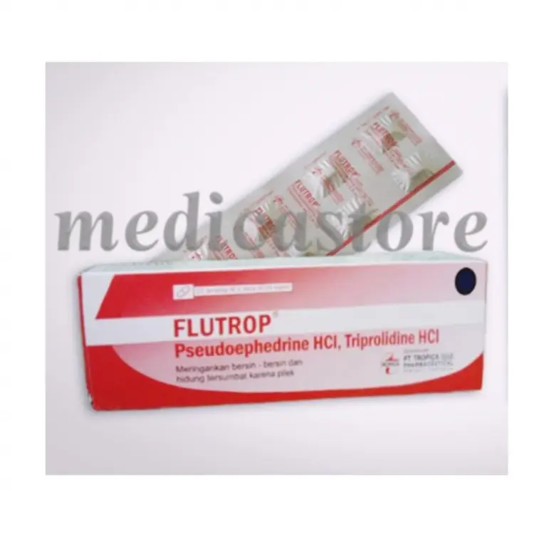 FLUTROP KAPLET 30MG /2.5 MG