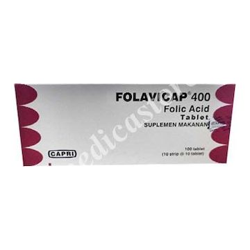 Folavicap Tablet 400 Mcg