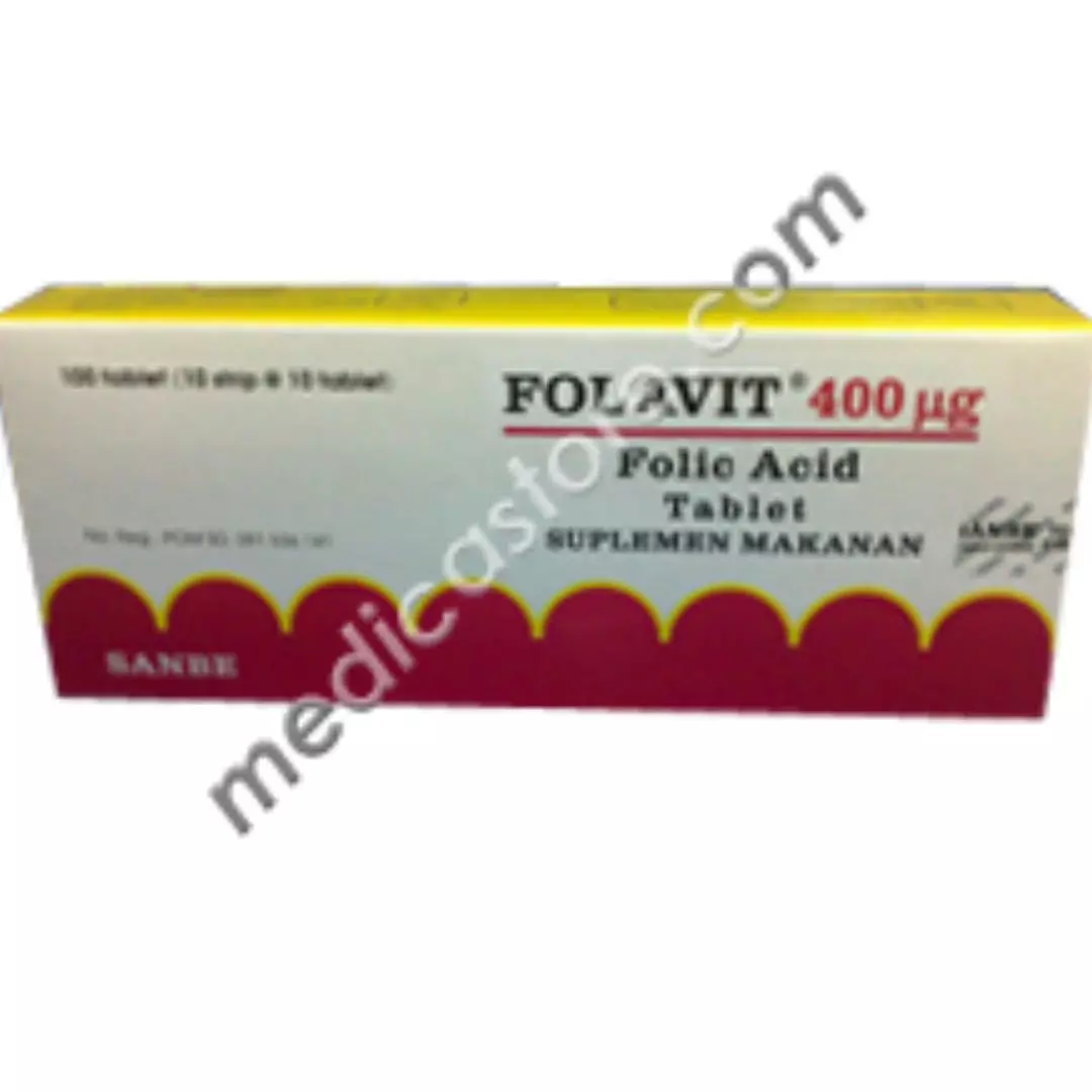 FOLAVIT TABLET 400MCG