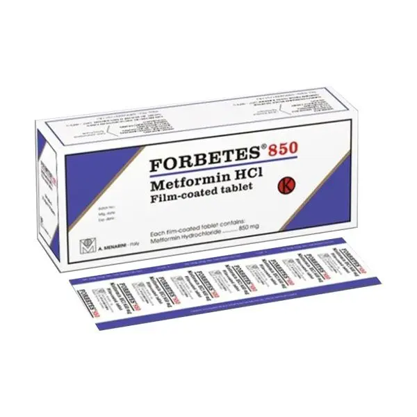 FORBETES TABLET 850 MG