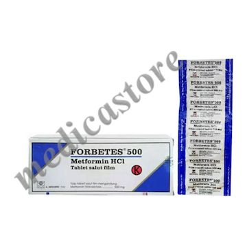 Forbetes XR Kaplet Pelepasan Lambat 500 MG