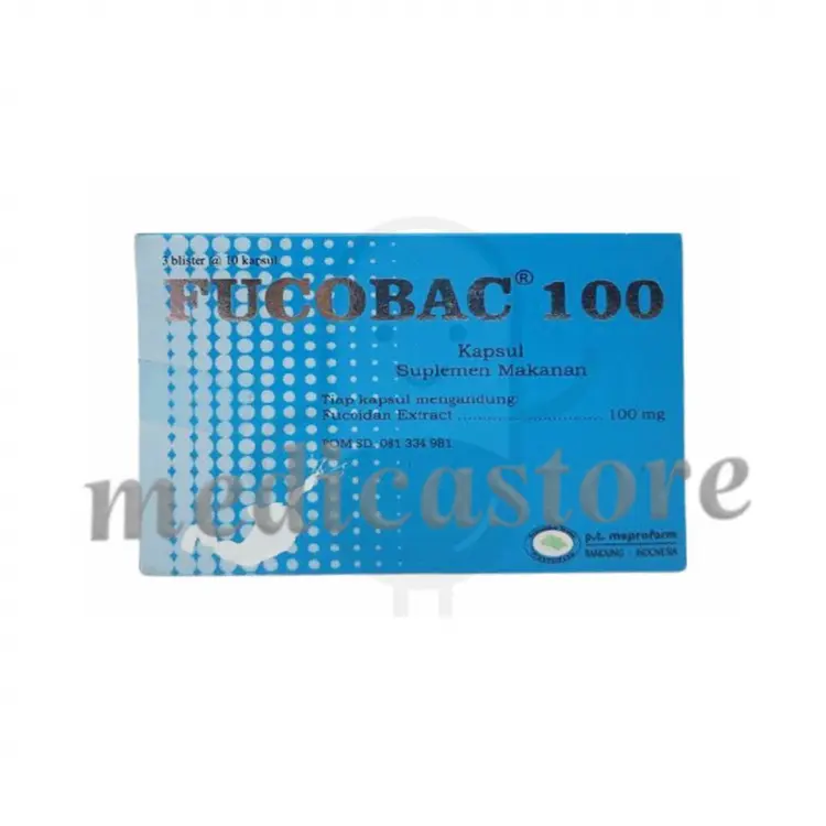 Fucobac 100 mg Kapsul