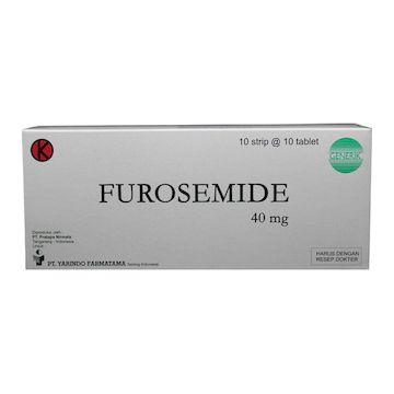 Furosemide Tablet 40mg Yarindo