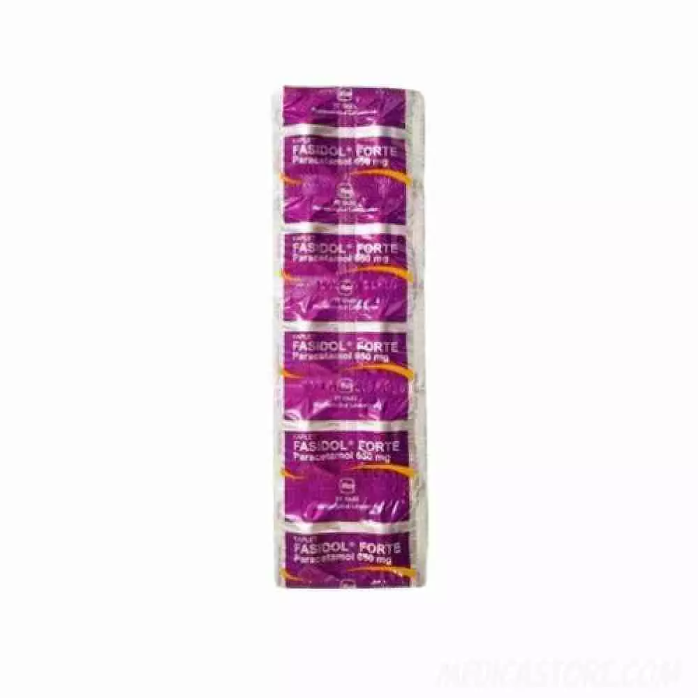 Fasidol Forte 650 mg Kaplet 100's