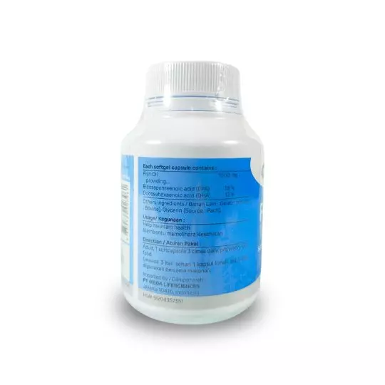Fish Oil 1000 mg Kapsul Lunak