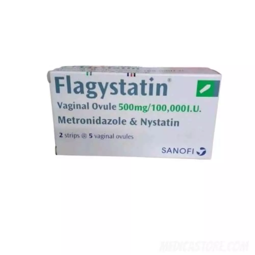 Flagystatin Vaginal Ovule 10's