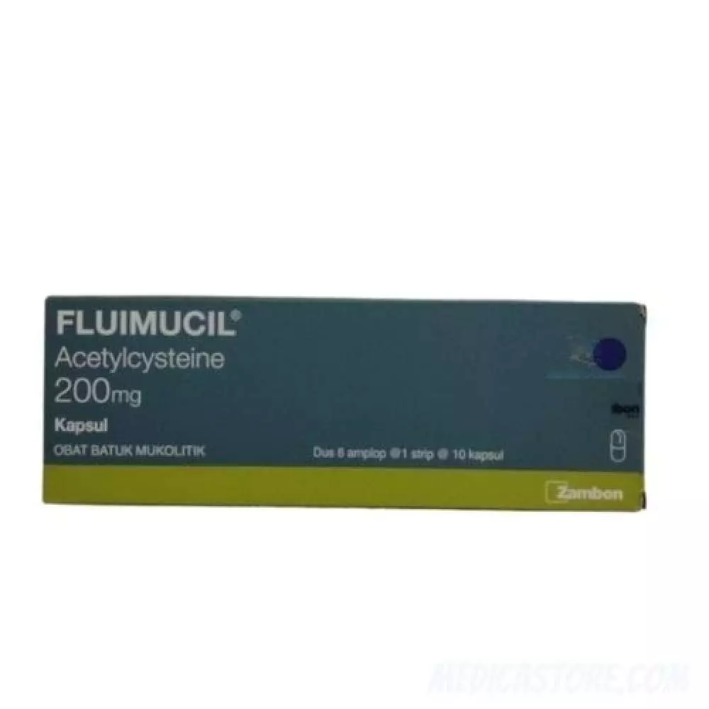 Fluimucil 200 mg Kapsul 60 S
