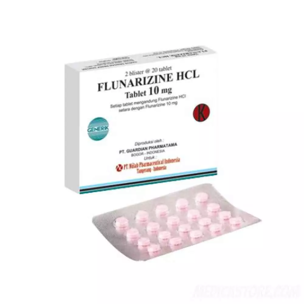 Flunarizine 10mg Tablet (Nulab)