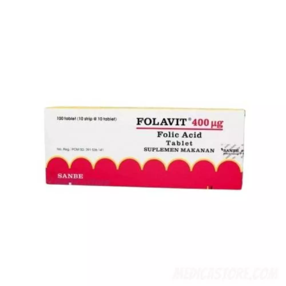 FOLAVIT TABLET 400MCG