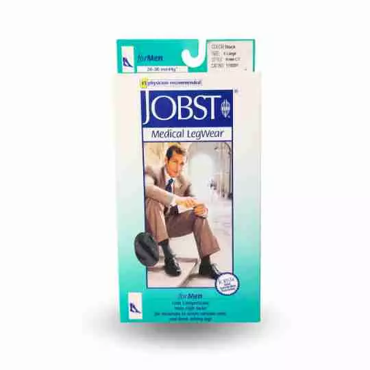 JOBST FOR MAN 20-30 KNEE/BLACK/XL