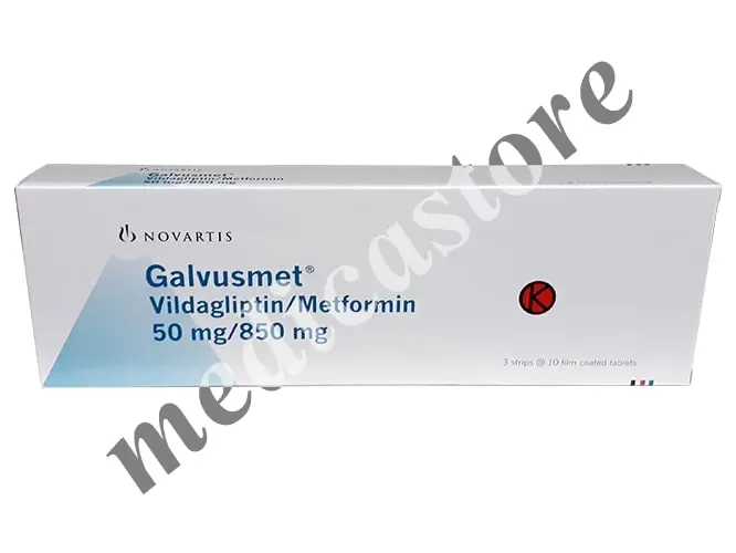 Galvusmet 50 mg/850 mg Tablet 