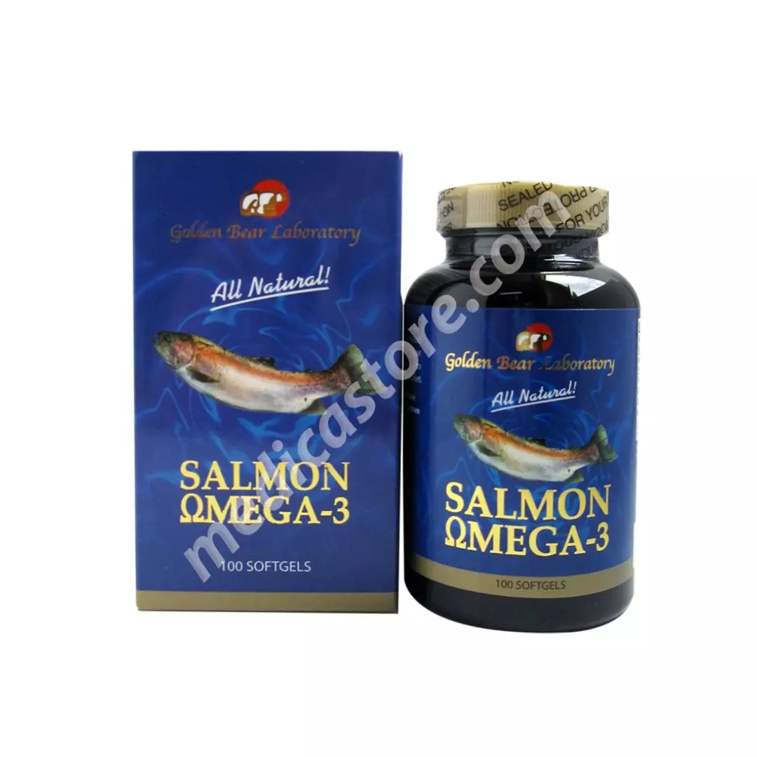 GOLDEN BEAR SALMON OMEGA-3 1000 MG