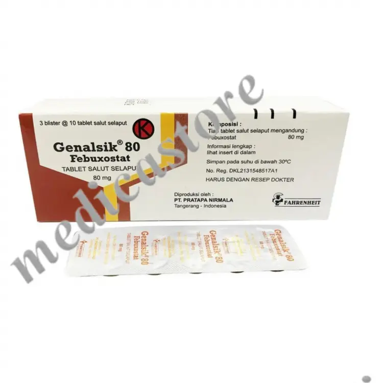 GENALSIK 80 MG TABLET