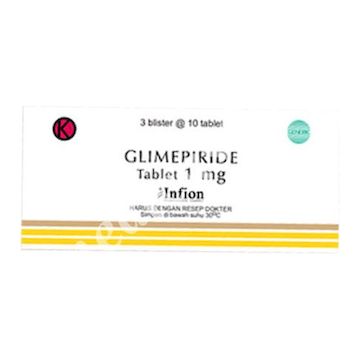 Glimepiride Tablet 1 MG