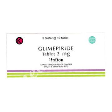 Glimepiride Tablet 2 MG
