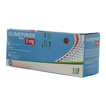Glimepiride Tablet 3mg