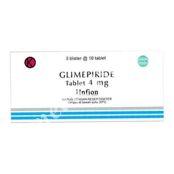 Glimepiride 4 MG Tablet