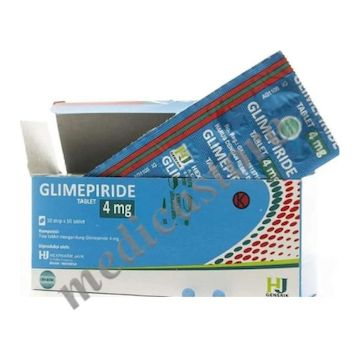 Glimepiride 4 MG Tablet