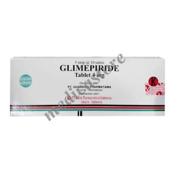 Glimepiride 4 MG Tablet