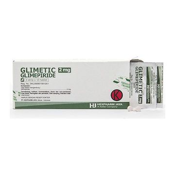 Glimetic 2 MG Tablet