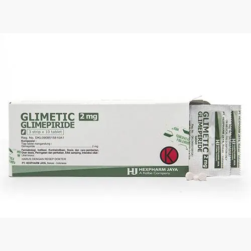 GLIMETIC TABLET 2 MG