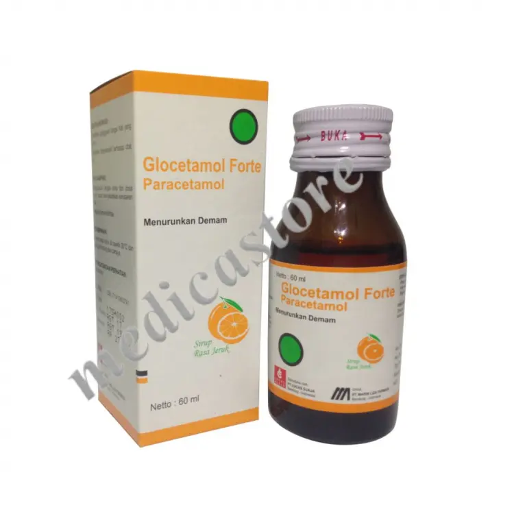 GLOCETAMOL FORTE SIRUP 60ML