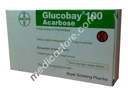 GLUCOBAY 100 TABLET 100 MG