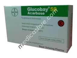 Glucobay 50 mg Tablet