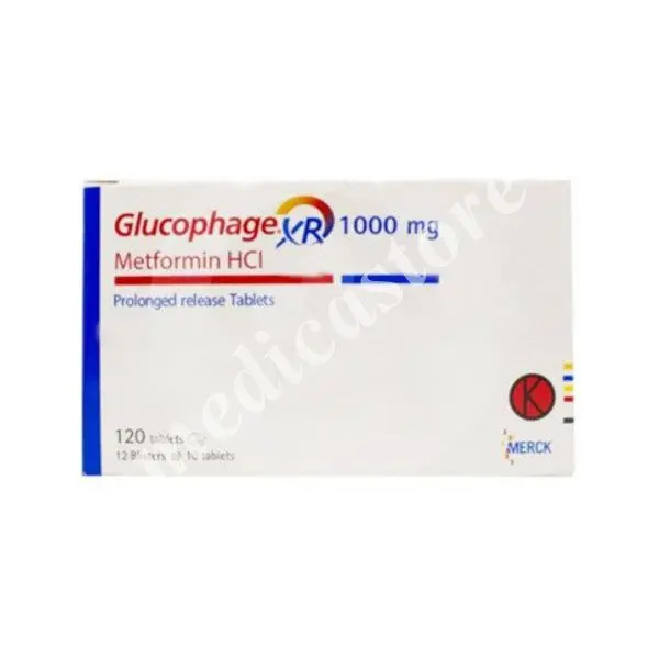 Glucophage XR 1000 Mg Tablet