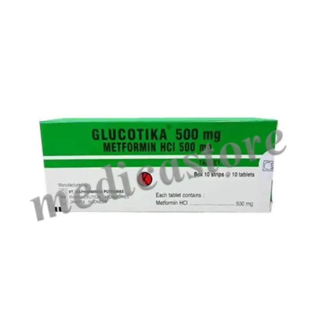 GLUCOTIKA TABLET 500 MG