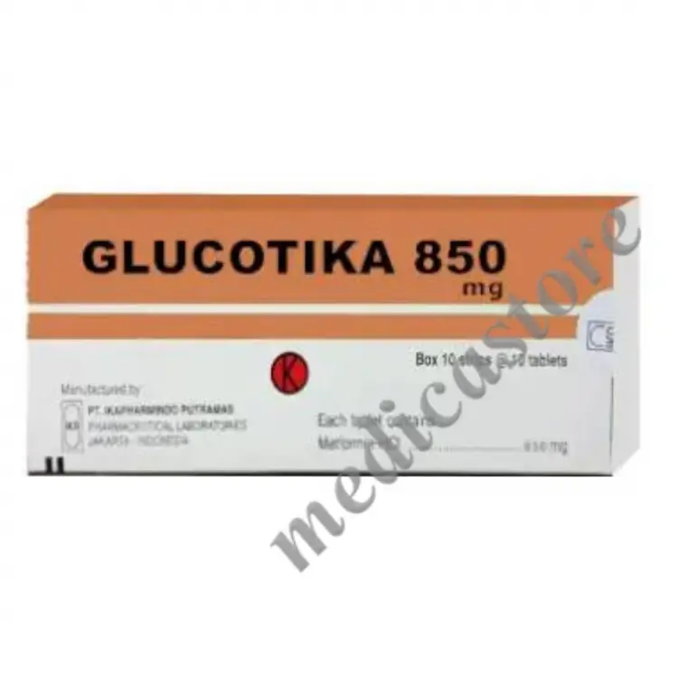 GLUCOTIKA TABLET 850 MG