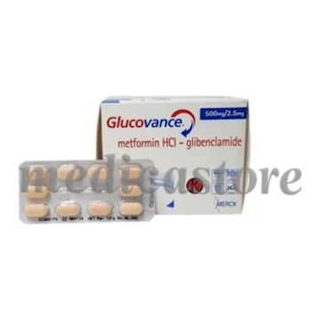 Glucovance 500 mg/2.5 mg Tablet Salut Selaput- Harga, Manfaat ...