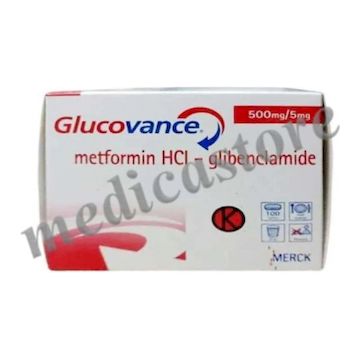 Glucovance Tablet 500mg/5mg 100's
