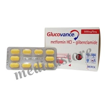 Glucovance 500 Mg/5 MG Tablet Salut Selaput