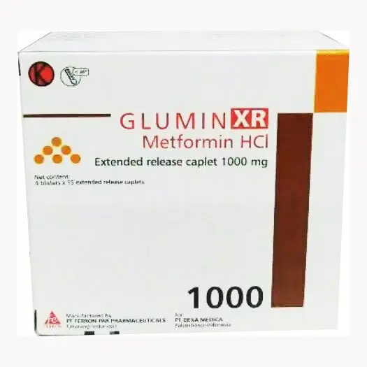 GLUMIN XR KAPLET 1000 MG