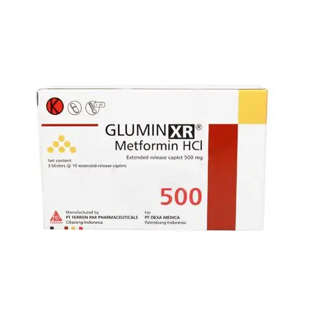 GLUMIN XR KAPLET 500 MG 30'S